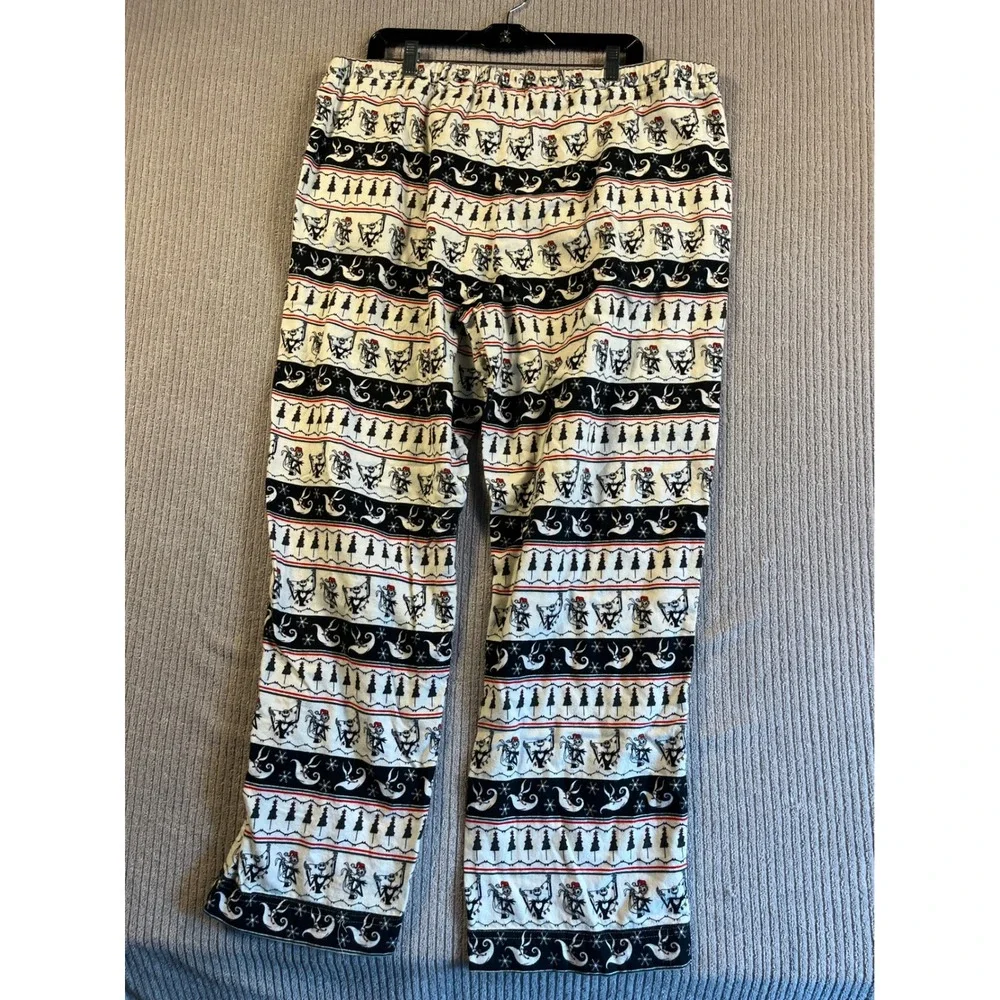 Hanna Andersson Disney Nightmare Before Christmas Flannel Pajama Pants Adult XL